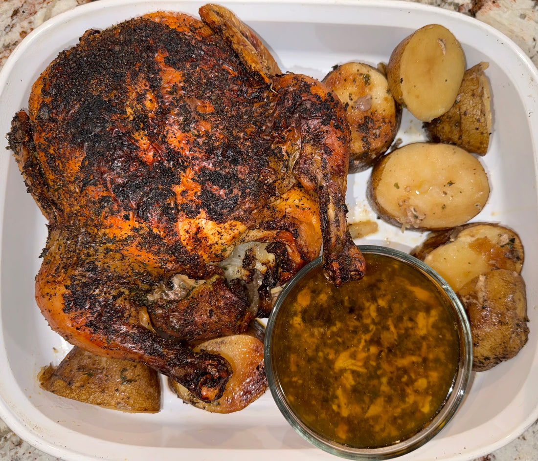 Air Fryer Chicken Dinner